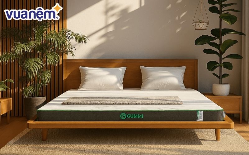 Gummi Premium được thiết kế với sự kết hợp giữa cao su thiên nhiên và than hoạt tính