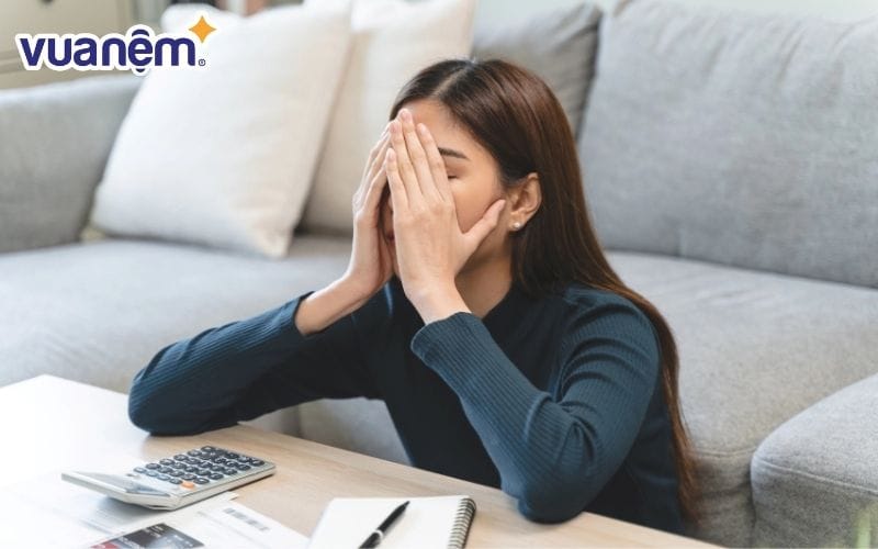 Hiệu quả làm việc và học tập bị giảm sút