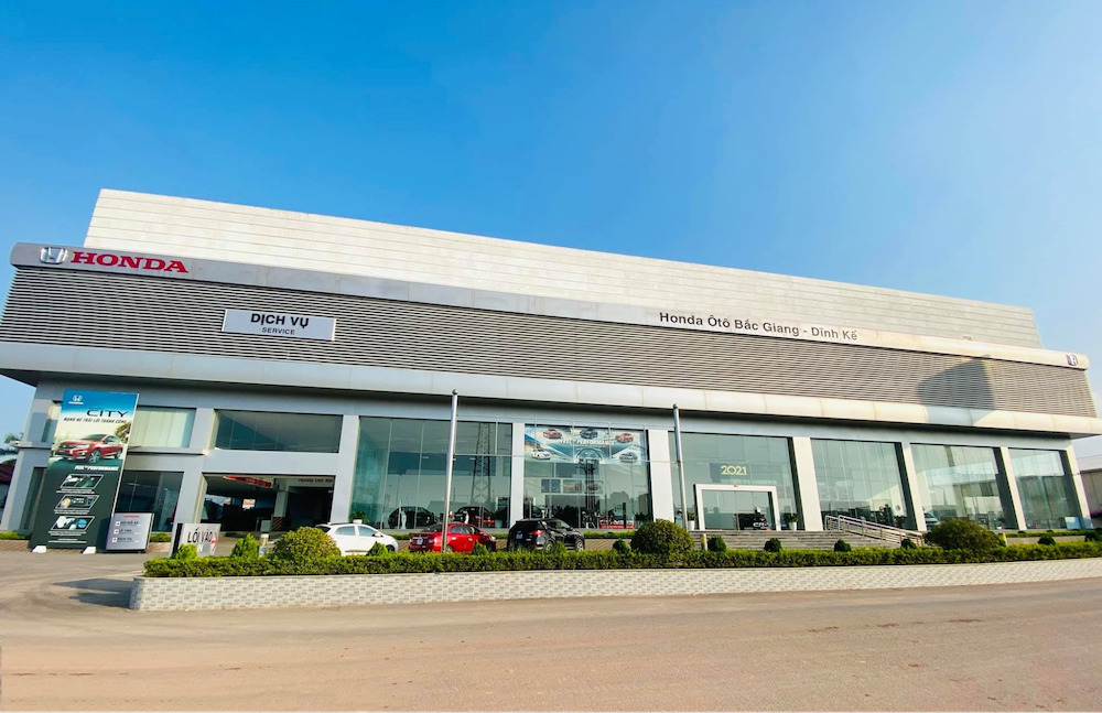 Showroom hãng Honda tại Bắc Giang