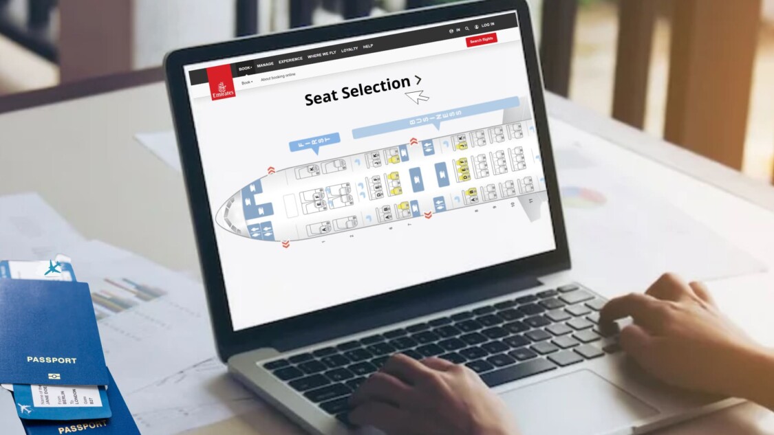 cách chọn chỗ ngồi khi đặt vé máy bay
