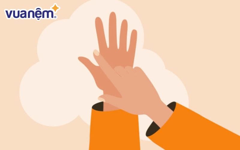 Luyện kỹ thuật thở bằng ngón tay là phương pháp được nhiều chuyên gia tâm lý khuyên dùng.