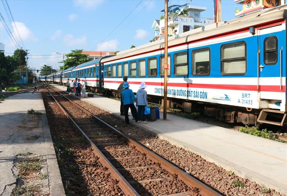 Mạng lưới tàu chạy ở ga Vinh 