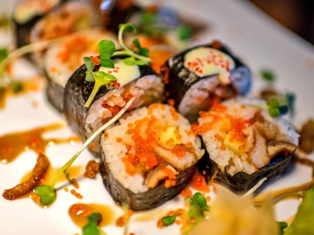 Love Sushi Lounge sở hữu các món ăn mang phong cách đậm chất Nhật Bản