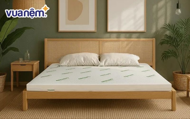 Nệm cao su Gummi Classic mát mẻ và nâng đỡ tối ưu