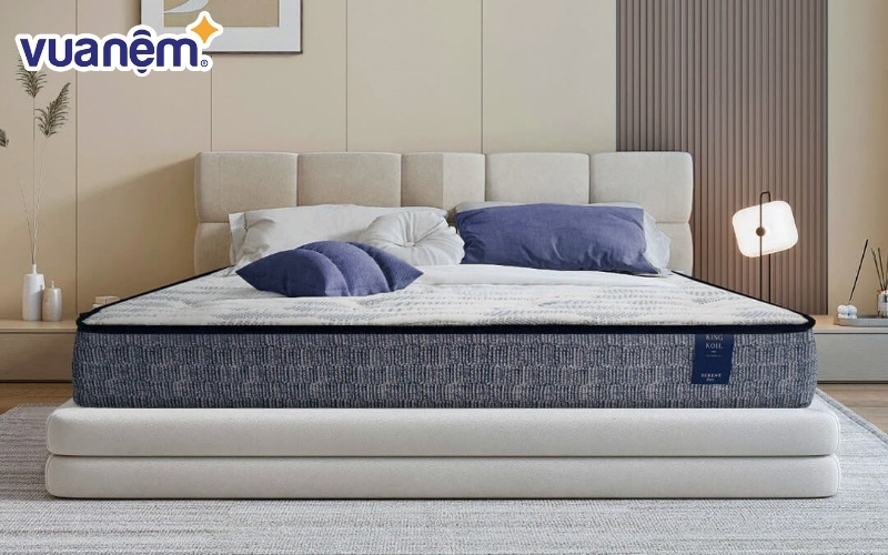 Nệm lò xo túi độc lập King Koil Serene Pure có khả năng nâng đỡ ưu việt