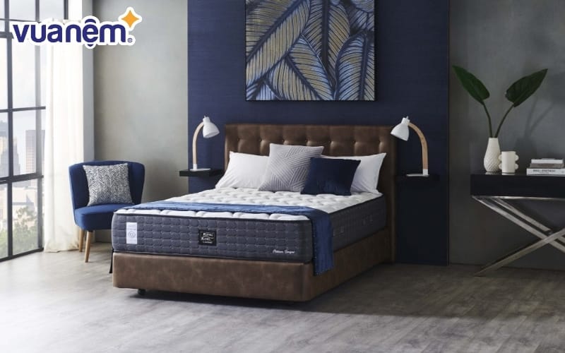 Chọn nệm lò xo KingKoil có thiết kế hài hòa với nội thất phòng ngủ