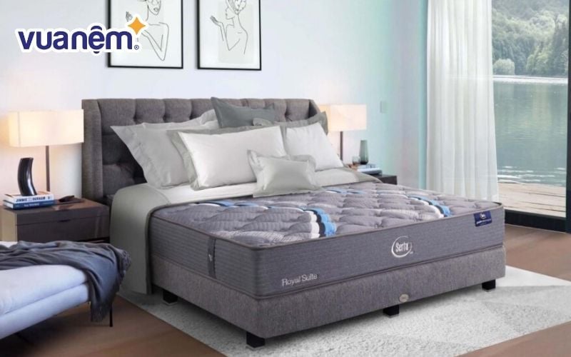 Nệm lò xo Mỹ nhập khẩu Serta Perfect Sleeper Royal Suite