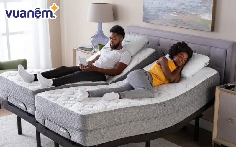 Split King là một tấm nệm cỡ King được tách thành hai tấm nệm nhỏ