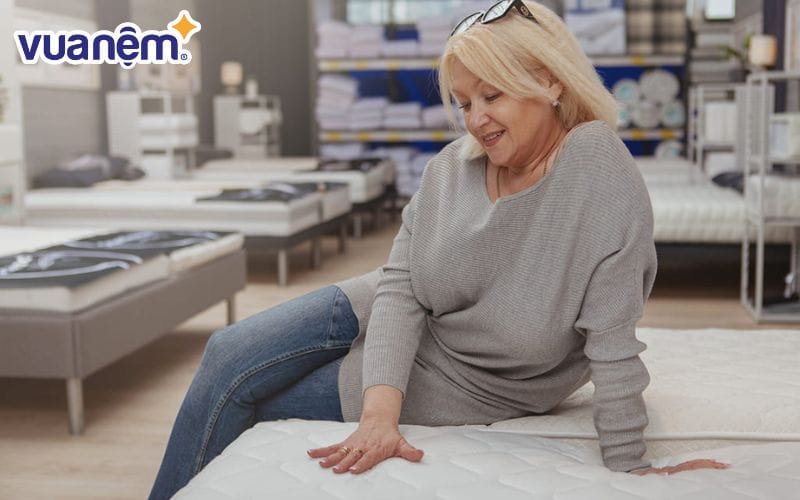 Nệm tốt sẽ có được khả năng đàn hồi lý tưởng và chịu lực tốt