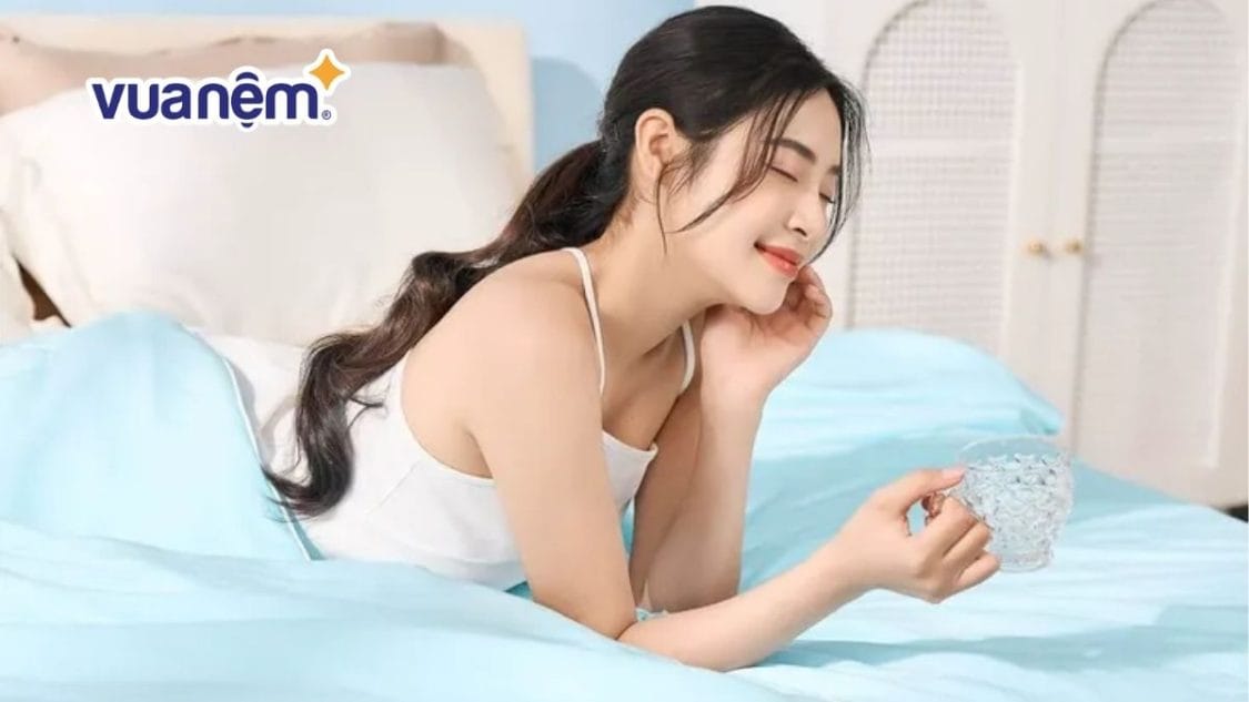 ngủ ngon khi trời nóng