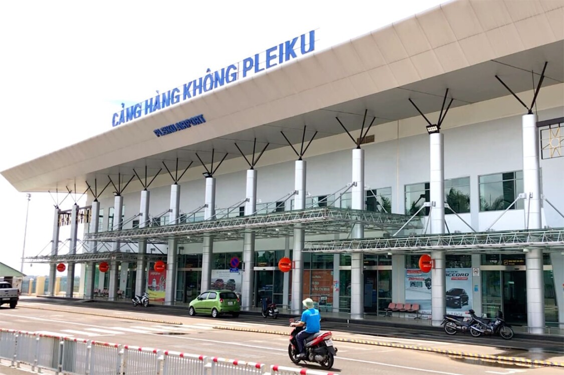 Sân bay Pleiku ở đâu