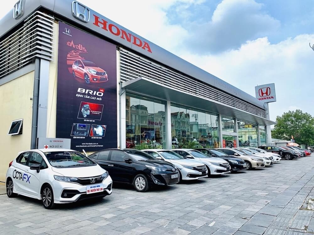  Showroom Honda An Lạc được trang bị các thiết bị tiên tiến, hiện đại