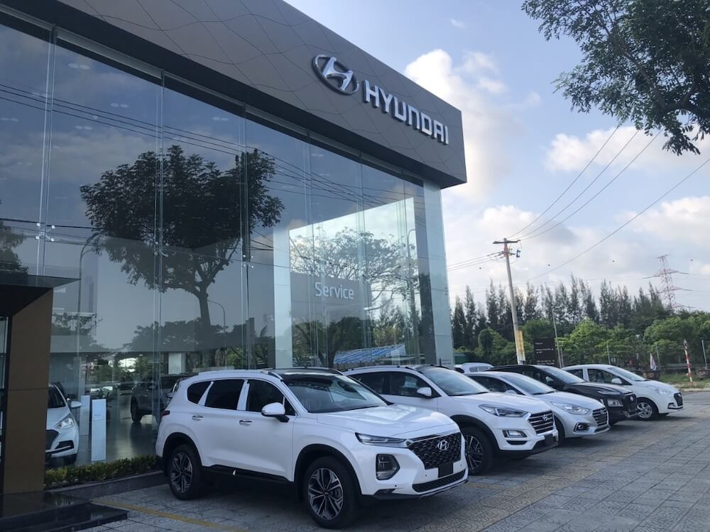 Showroom Hyundai Kinh Dương Vương bình tân