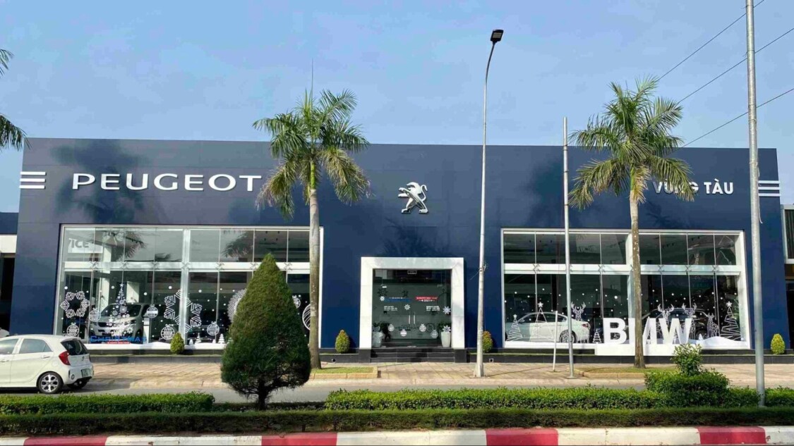 Showroom ô tô Bà Rịa - Vũng Tàu Peugeot