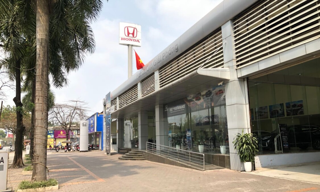 showroom ô tô Honda Ô tô Giải Phóng quận hoàng mai