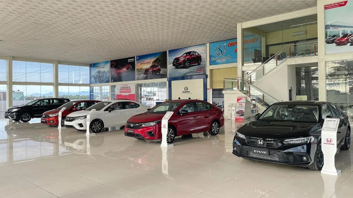 Showroom ô tô honda lâm đồng