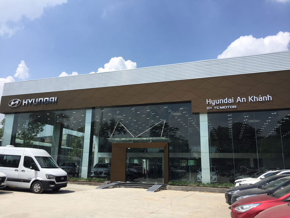 showroom ô tô Hyundai An Khánh Hà Nội