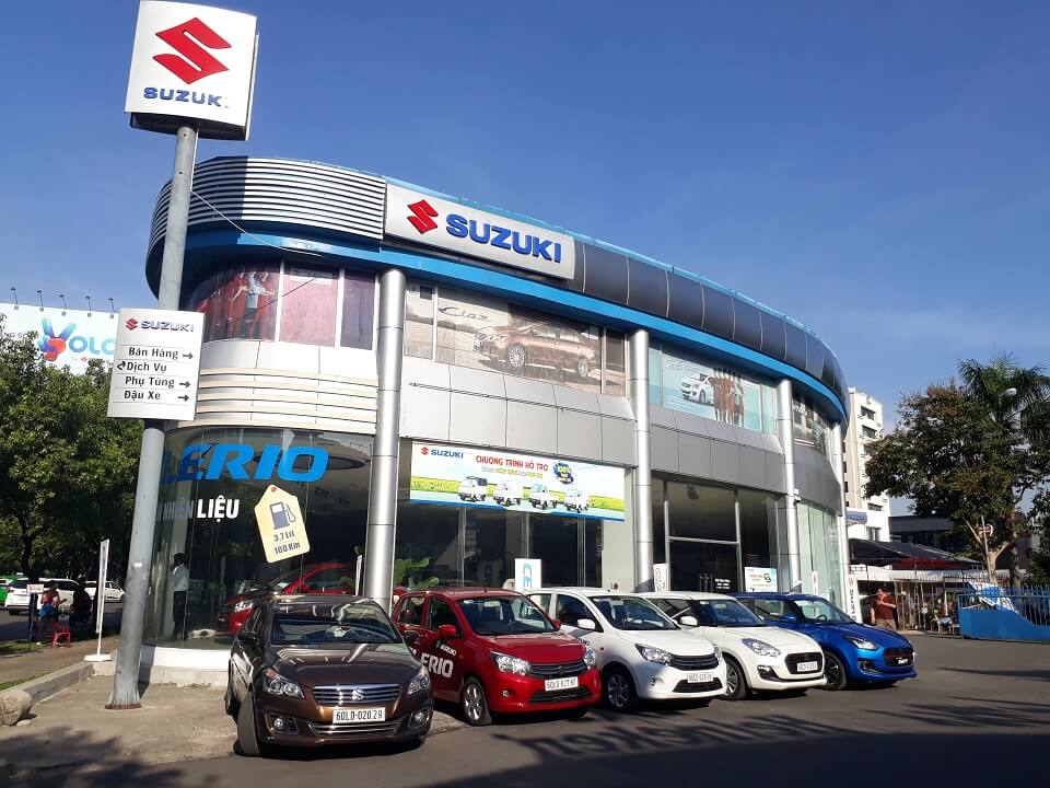 showroom ô tô Suzuki Nam Định