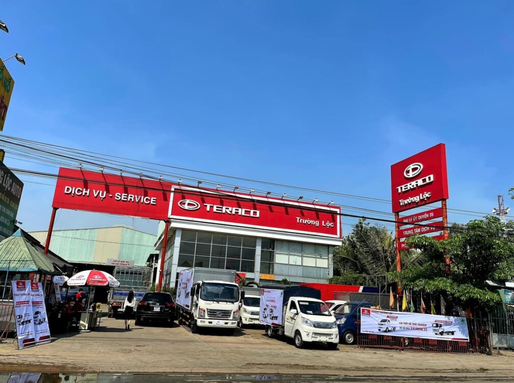 showroom ô tô Teraco Thiên Lộc lâm đồng