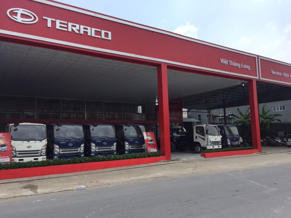 showroom ô tô Teraco Nam Định