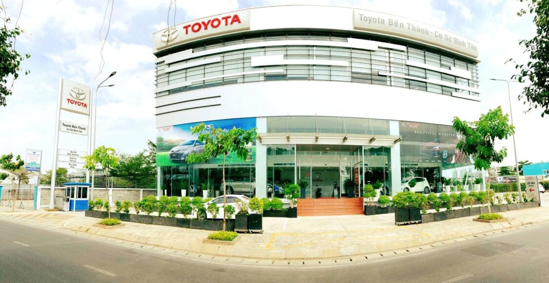 showroom ô tô Toyota Bến Thành tại tphcm