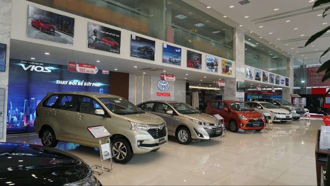 showroom ô tô Toyota Thanh Hóa