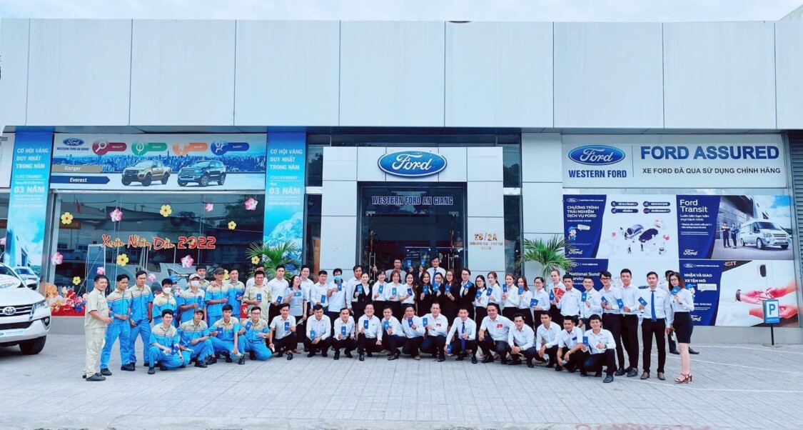 showroom ô tô Western Ford An Giang 