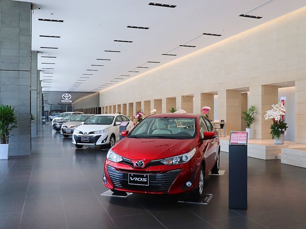 Showroom Toyota Phú Mỹ Hưng rộng lên đến 3.600 m²