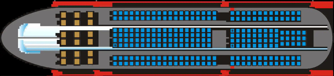 Sơ đồ ghế máy bay Airbus A330 của Vietnam Airline 