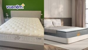 So sánh nệm Dunlopillo và nệm Edena từ A đến Z
