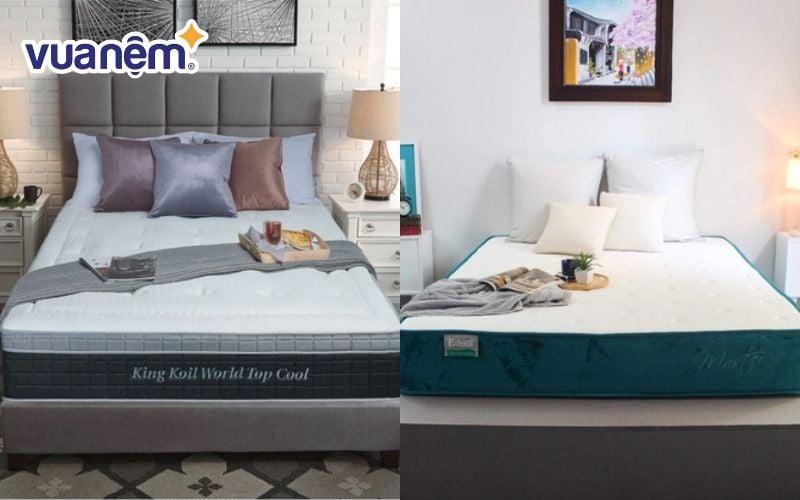 Nệm Kingkoil hay nệm Edena phù hợp với bạn?