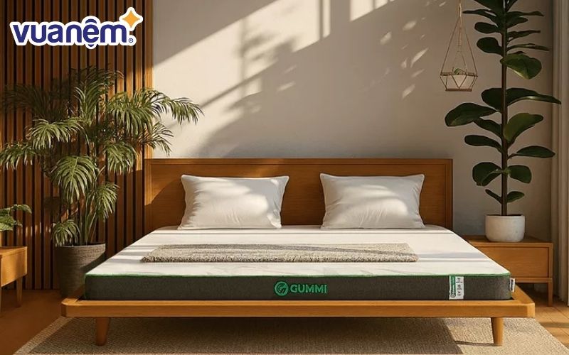 So sánh nệm Tatana và nệm Gummi - Nệm cao su Gummi có thiết kế sang trọng, cao cấp