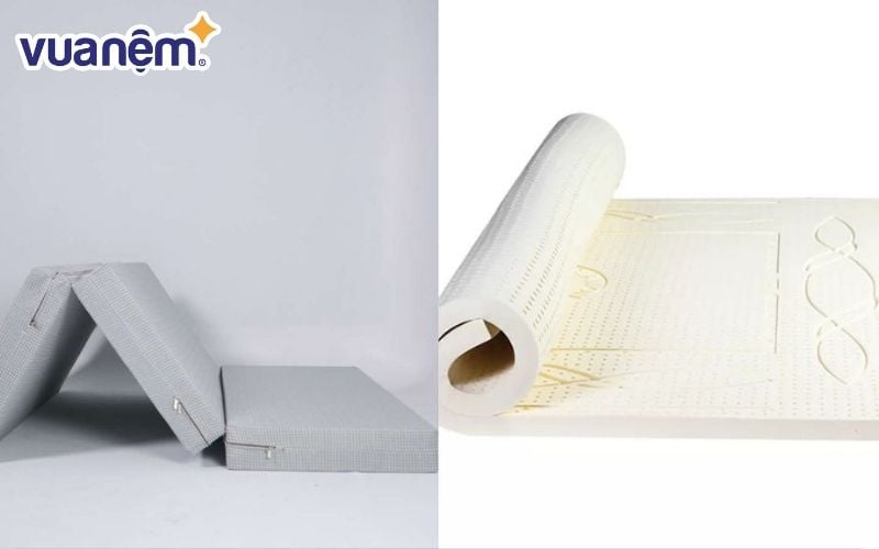So sánh nệm Tatana và nệm Kim Cương