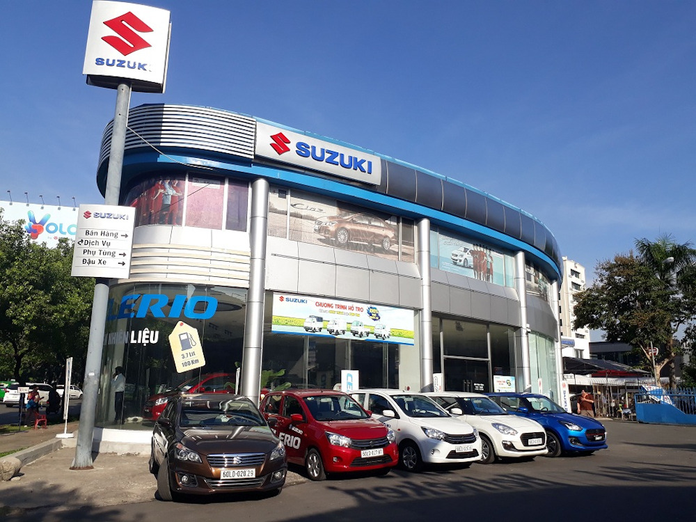 showroom ô tô suzuki bắc giang 