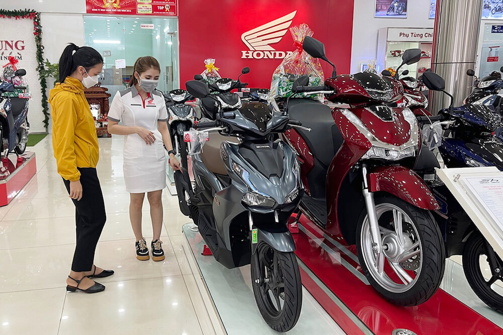 đại lý bán xe máy honda phú thọ 