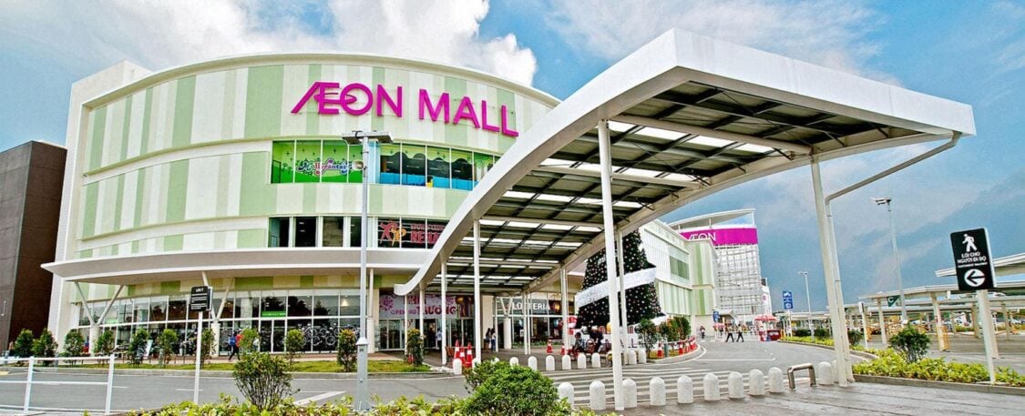 chụp ảnh cưới tại Aeon mall Bình Dương