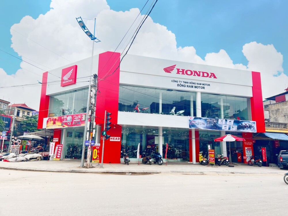 Đại lý xe máy Honda Đông Nam Motor tại Bắc Giang