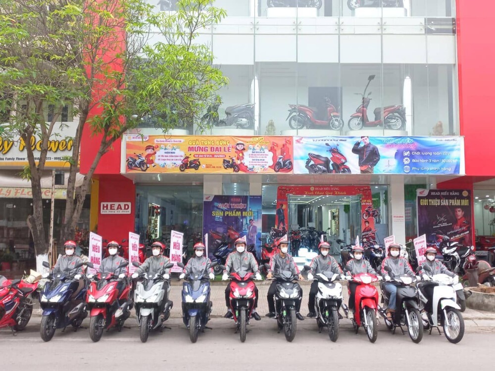 đại lý xe máy Honda Hiếu Hằng tại Quảng Bình