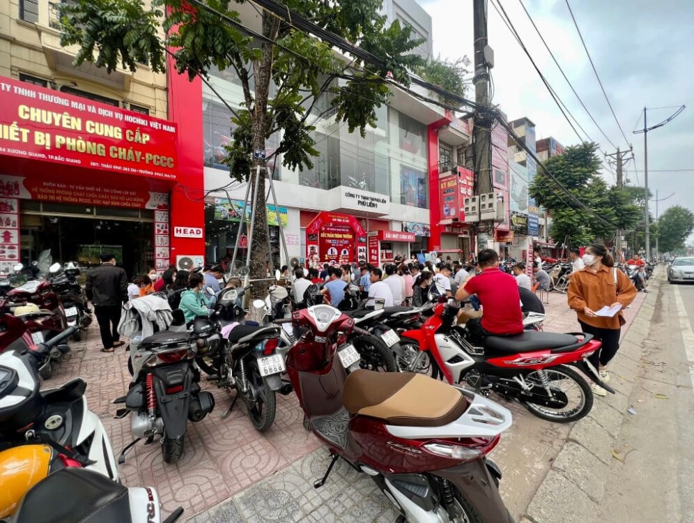 Đại lý xe máy Honda Phú liên tại Bắc Giang