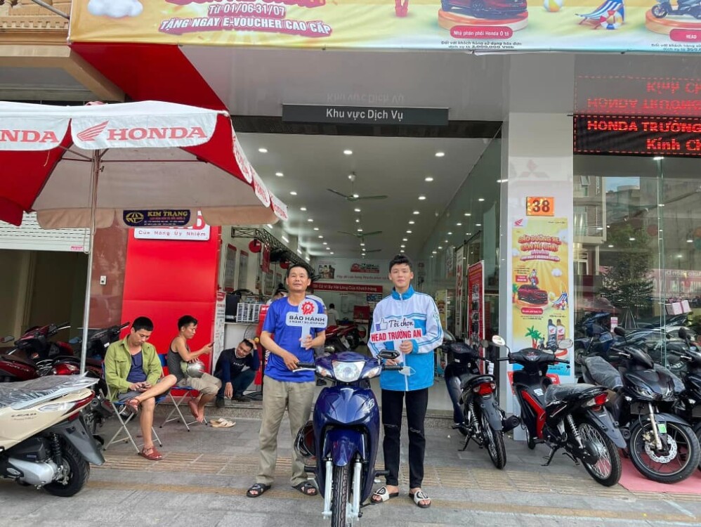 Đại lý xe máy Honda Trường An tại Bắc Giang