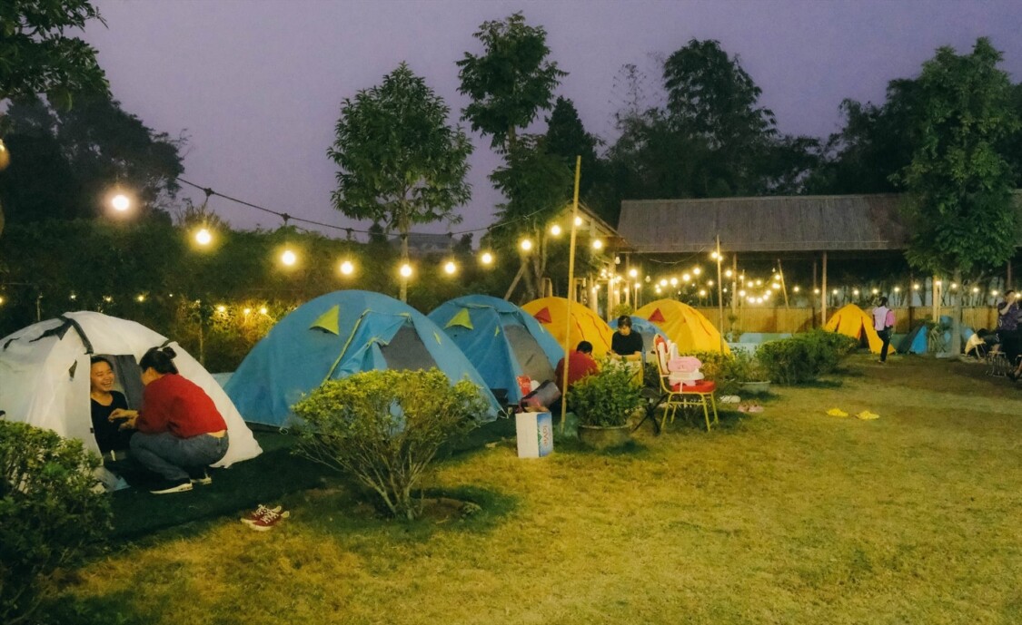 địa chỉ cho thuê lều cắm trại Hà Nội Camp tại Hà Nội