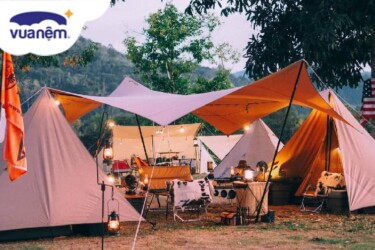 địa chỉ cho thuê lều cắm trại tại Hà Nội