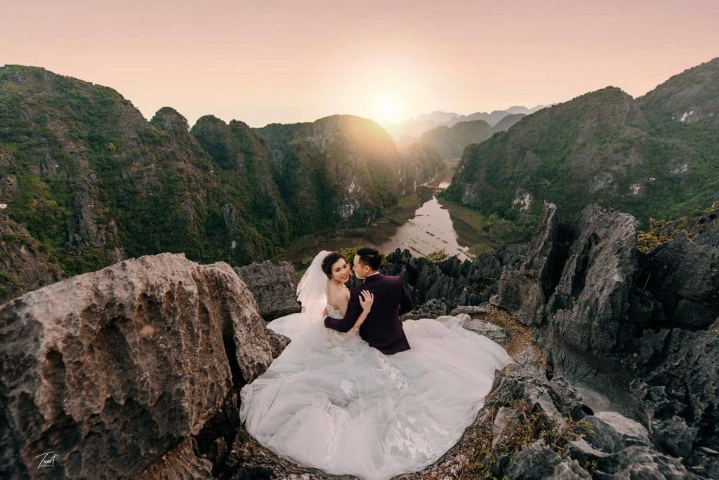 địa điểm chụp ảnh cưới đẹp ở núi non nước Ninh Bình