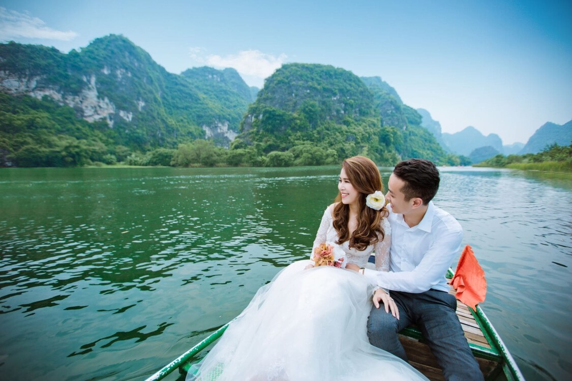 địa điểm chụp ảnh cưới đẹp ở Thung Nham Ninh Bình