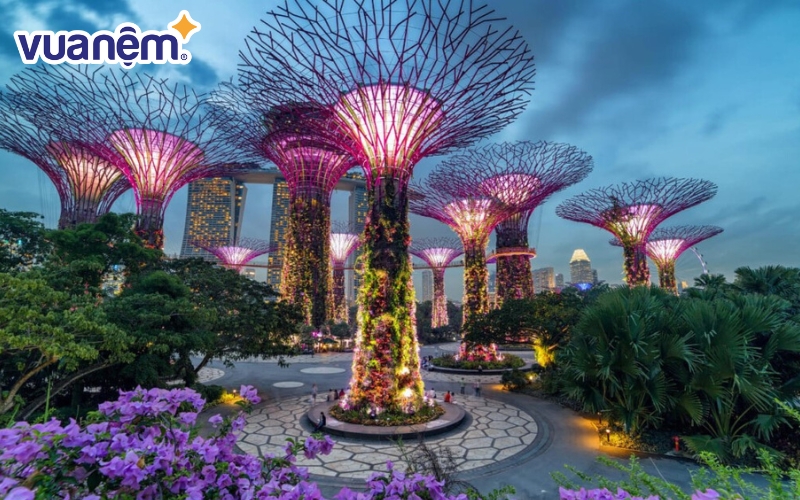 <em>Gardens by the Bay - khu vườn bên vịnh là một địa điểm thực sự tráng lệ</em>