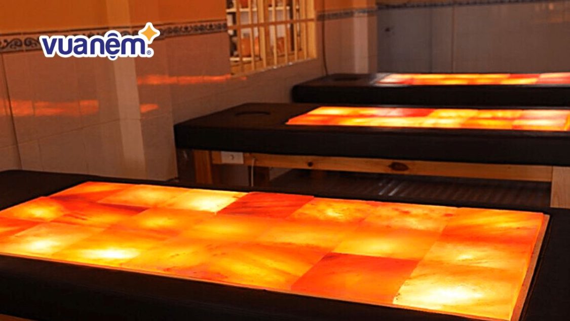 Giường đá muối là gì? Công dụng đặc biệt của giường đá muối