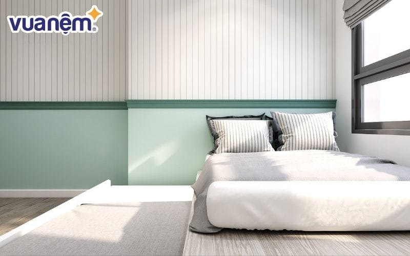 Giường giật cấp có giường phụ