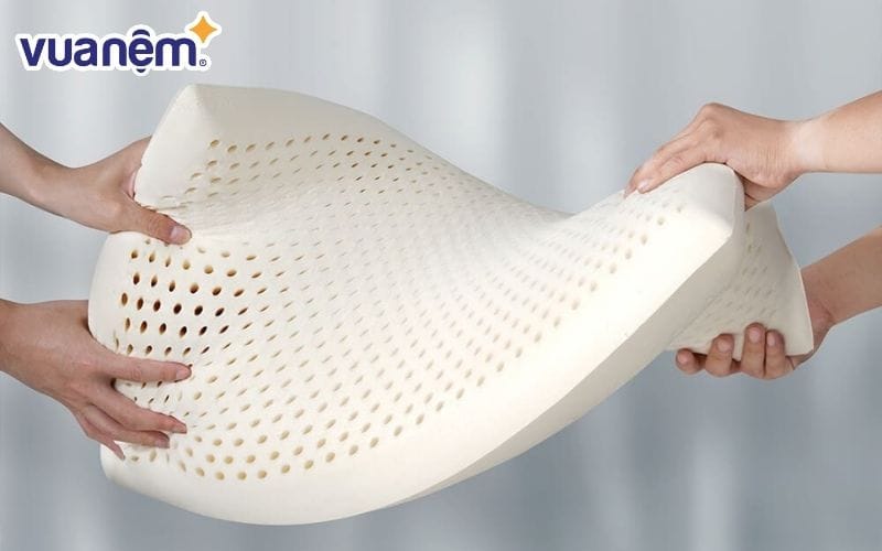 Gối Cao su Gummi Cookie êm ái, an toàn cho da