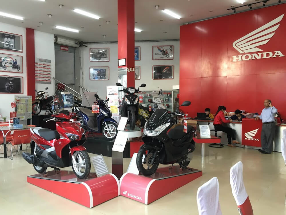 đại lý Honda head bình minh tại phú thọ