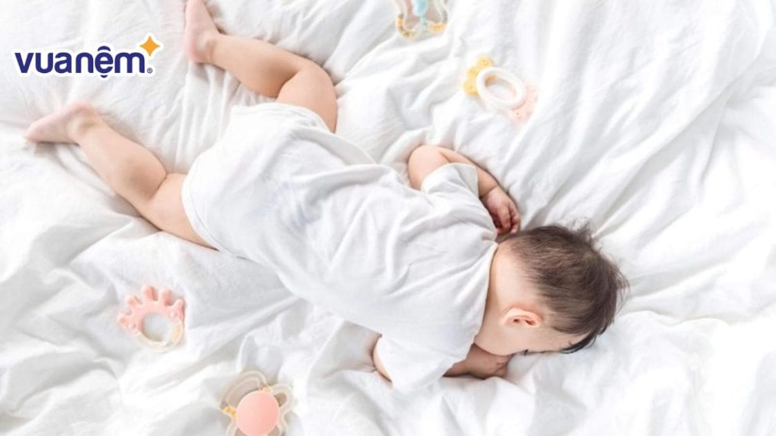 Khi nào thì trẻ có thể nằm sấp? Gợi ý biện pháp phòng ngừa an toàn
